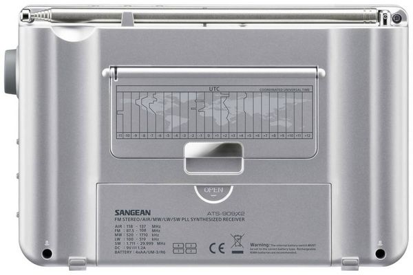 Produktbild: Sangean ATS-909X2 Weltempf&auml;nger UKW, LW, MW Weckfunktion Wei&szlig;