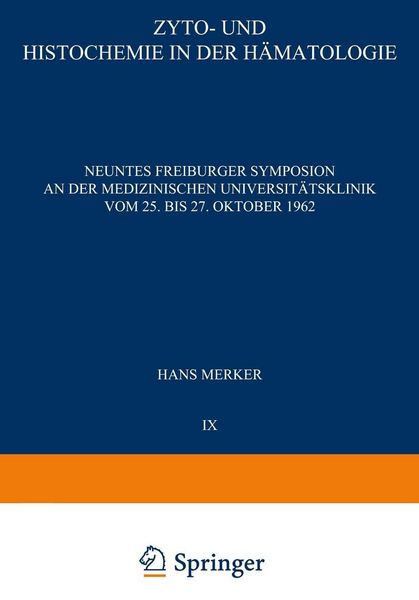 Produktbild: Zyto- und Histochemie in der H&auml;matologie