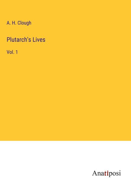 Produktbild: Plutarch's Lives