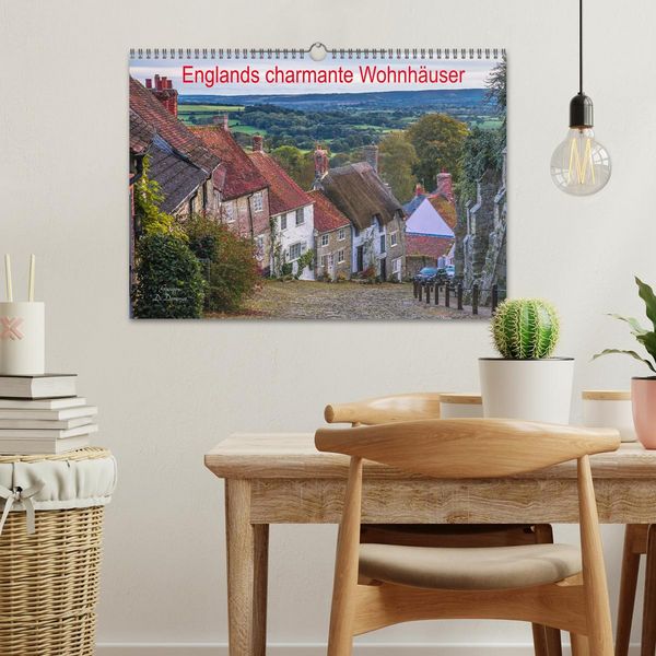 Produktbild: Englands charmante Wohnh&auml;user (Wandkalender 2026 DIN A3 quer), CALVENDO Monatskalender