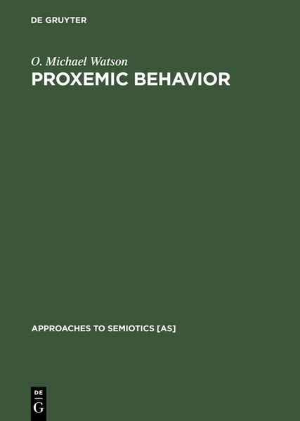 Produktbild: Proxemic Behavior