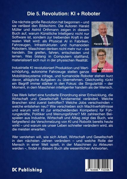Produktbild: Die 5. Revolution: KI + Roboter
