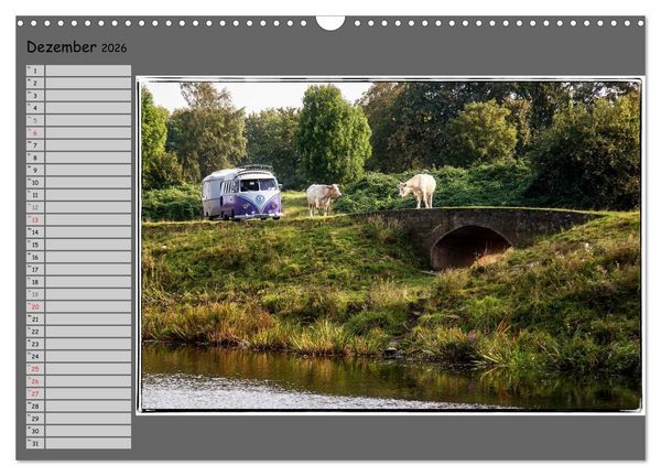 Produktbild: Oldtimer auf Tour (Wandkalender 2026 DIN A3 quer), CALVENDO Monatskalender