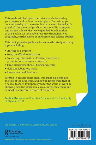 Produktbild: Study Skills for Geography, Earth and Environmental Science Students