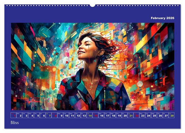 Produktbild: Pixelated Passions (Wall Calendar 2026 DIN A2 landscape), CALVENDO 12 Month Wall Calendar
