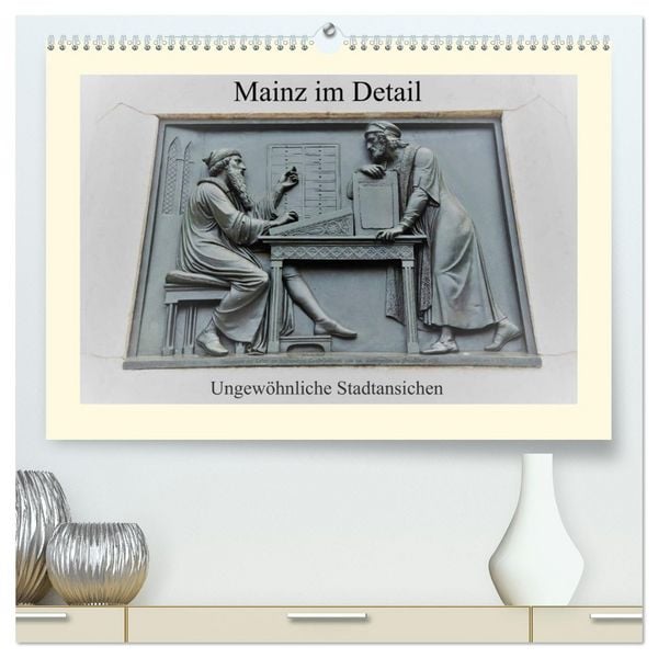 Produktbild: Mainz im Detail - Ungew&ouml;hnliche Stadtansichten (hochwertiger Premium Wandkalender 2026 DIN A2 quer), Kunstdruck in Hochglanz