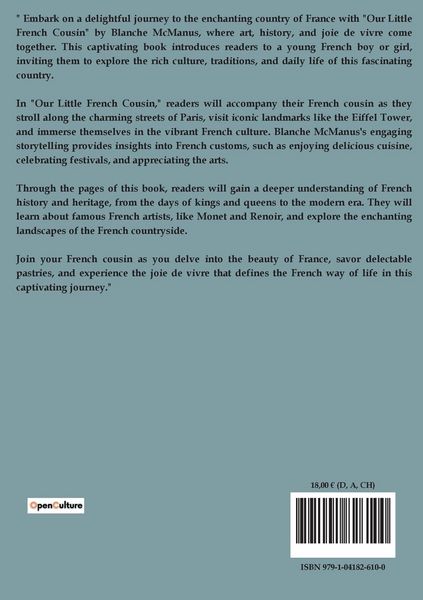 Produktbild: Our Little French Cousin