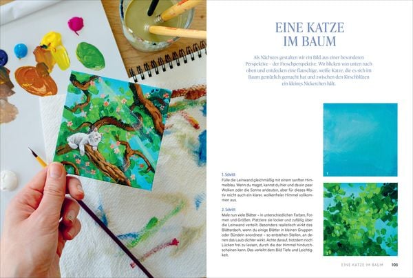 Produktbild: Shanias magisches Acryl-Atelier: Malen auf Mini-Leinw&auml;nden