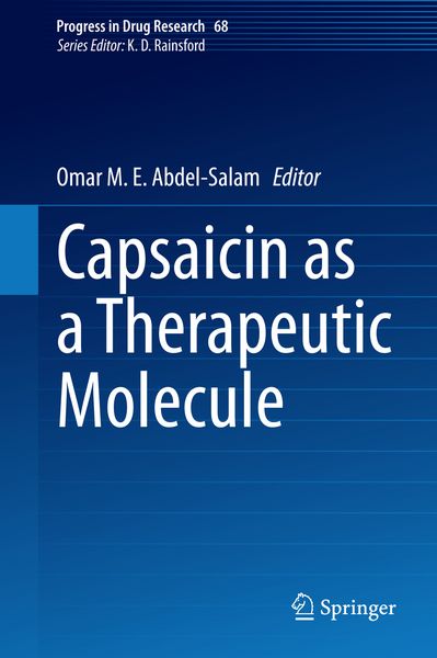 Produktbild: Capsaicin as a Therapeutic Molecule