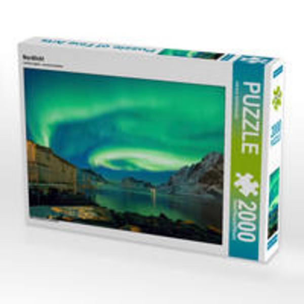 CALVENDO Puzzle Nordlicht | 2000 Teile Lege-Größe 90 × 67 cm Foto-Puzzle für glückliche Stunden