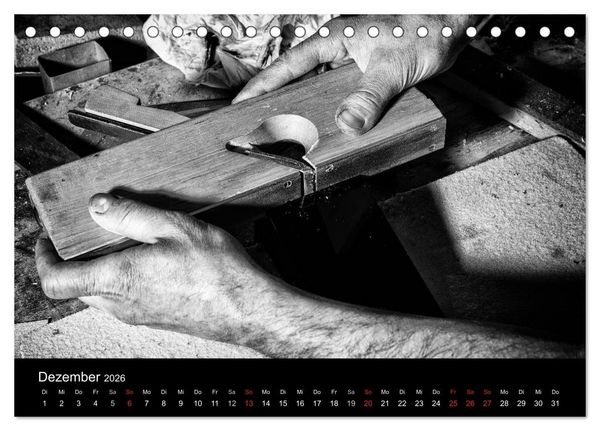 Produktbild: Klavierbau (Tischkalender 2026 DIN A5 quer), CALVENDO Monatskalender