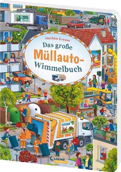 Produktbild: Das gro&szlig;e M&uuml;llauto-Wimmelbuch