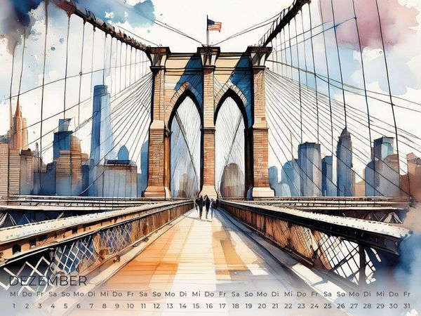 Produktbild: New York Artwork Edition Kalender 2027