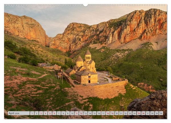 Produktbild: Steine Des Glaubens: Heiliges Armenien (Wandkalender 2026 DIN A2 quer), CALVENDO Monatskalender