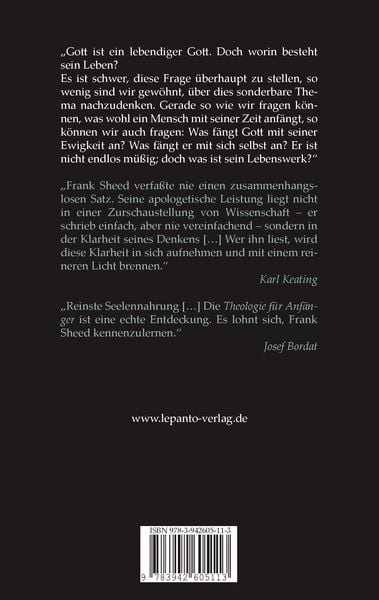 Produktbild: Theologie f&uuml;r Anf&auml;nger