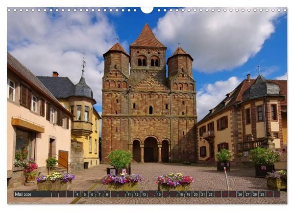 Produktbild: Elsass - Zwischen Rhein und Vogesen (Wandkalender 2026 DIN A3 quer), CALVENDO Monatskalender
