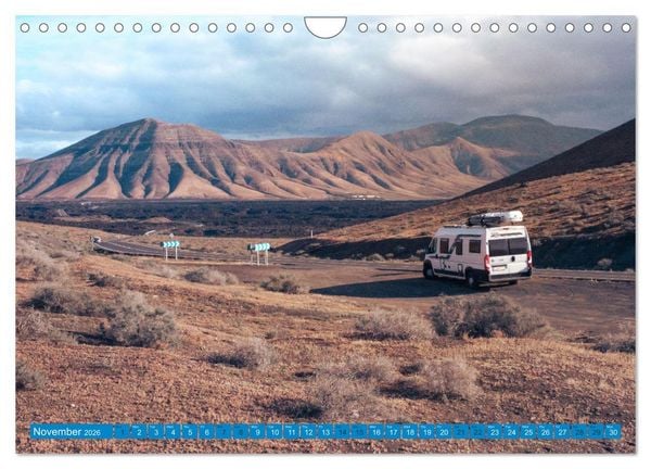 Produktbild: CANARY ISLANDS by CAMPER VAN (Wall Calendar 2026 DIN A4 landscape), CALVENDO 12 Month Wall Calendar