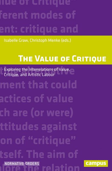 Produktbild: The Value of Critique