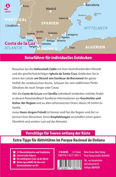 Produktbild: Reisef&uuml;hrer Costa de la Luz