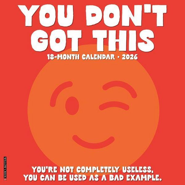 Produktbild: You Don't Got This 2026 12 X 12 Wall Calendar