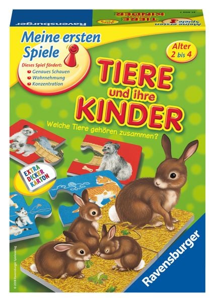 Ravensburger Tiere und ihre Kinder