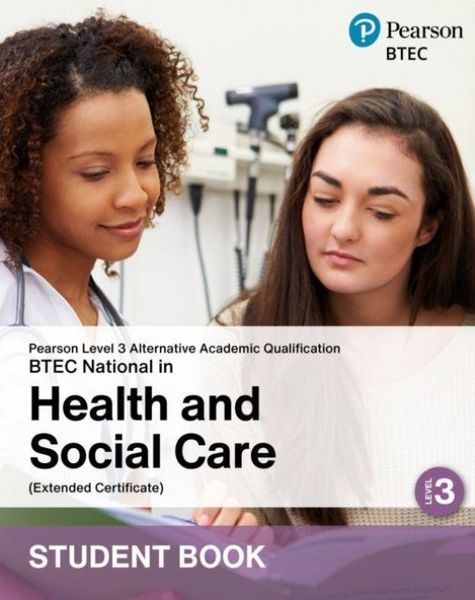 Produktbild: L3 AAQ BTEC National 2025 Health and Social Care Ext Cert Student Book (Print)