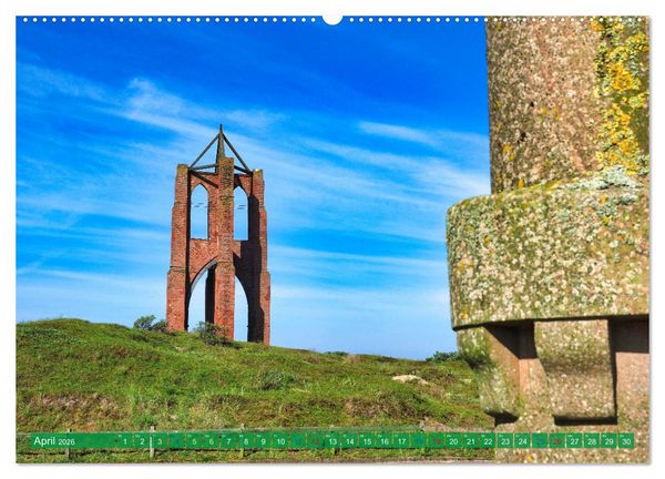 Produktbild: BORKUM Entdeckungen (hochwertiger Premium Wandkalender 2026 DIN A2 quer), Kunstdruck in Hochglanz