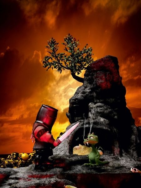 Der kleine Drache (Puzzle)