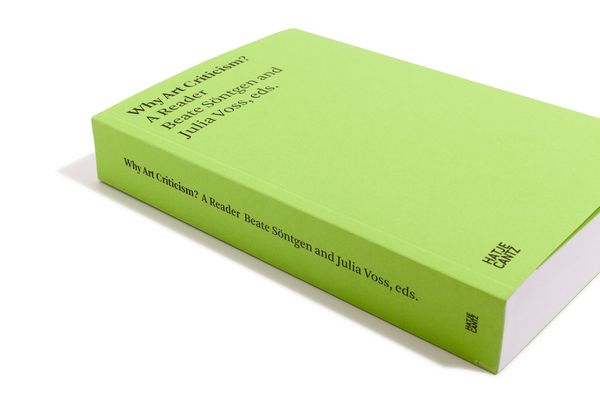 Produktbild: Why Art Criticism? A Reader