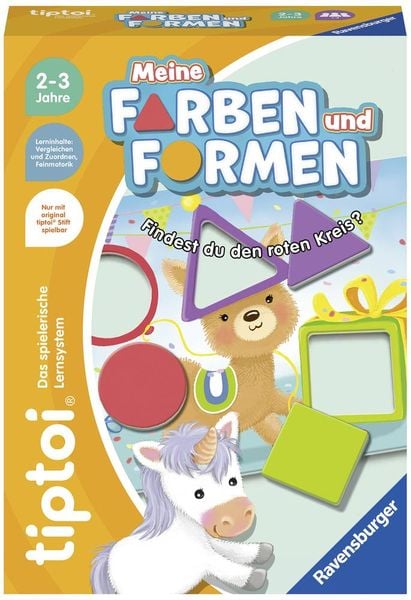 Ravensburger 00168 - tiptoi® Meine Farben und Formen, Lernspiel