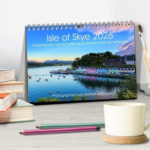 Produktbild: Isle of Skye 2026. Impressionen von Schottlands sch&ouml;nster Insel der Hebriden (Tischkalender 2026 DIN A5 quer), CALVENDO Monatskalender