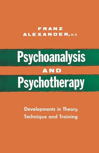 Produktbild: Psychoanalysis and Psychotherapy