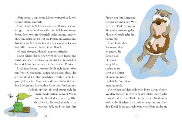 Produktbild: Ferdi & Flo - Der kleine Otter lernt schwimmen (Band 1)