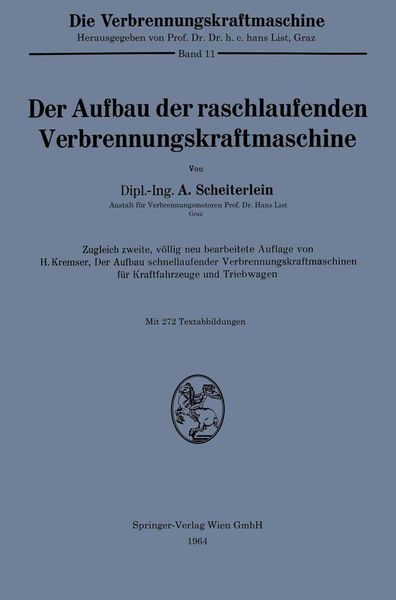 Produktbild: Der Aufbau der raschlaufenden Verbrennungskraftmaschine