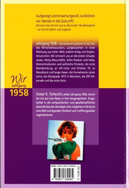 Produktbild: Wir vom Jahrgang 1958 - Kindheit und Jugend