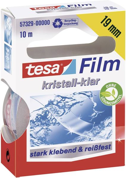 Produktbild: Tesa Klebefilm 10mx19mm kristall-klar