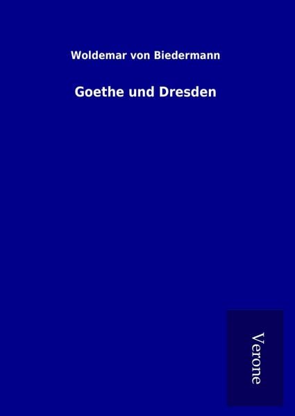 Produktbild: Goethe und Dresden