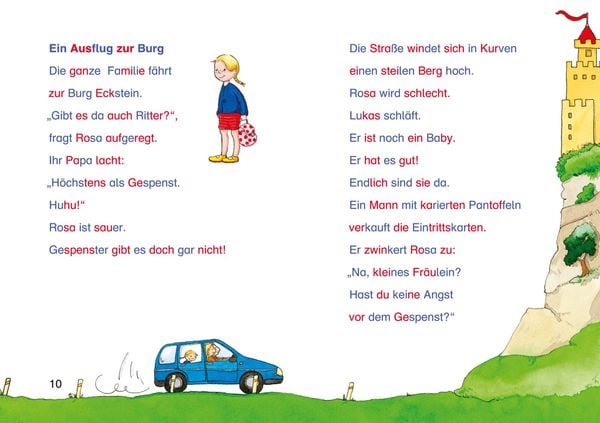 LESEMAUS zum Lesenlernen Sammelbände: Die besten Abenteuer-Silben-Geschichten