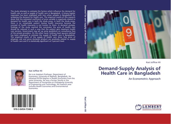 Produktbild: Demand-Supply Analysis of Health Care in Bangladesh