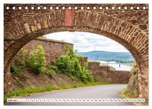Produktbild: Vom Hier ins Dort - Torb&ouml;gen und Durchg&auml;nge (Tischkalender 2026 DIN A5 quer), CALVENDO Monatskalender