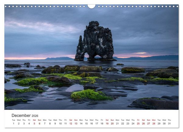 Produktbild: Summer in Iceland (Wall Calendar 2026 DIN A3 landscape), CALVENDO 12 Month Wall Calendar