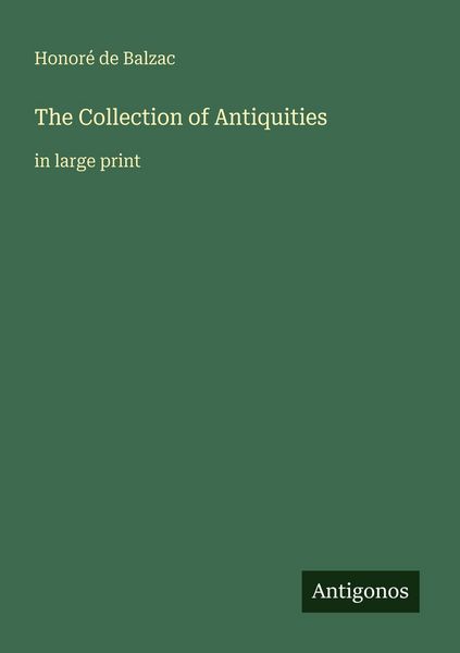Produktbild: The Collection of Antiquities