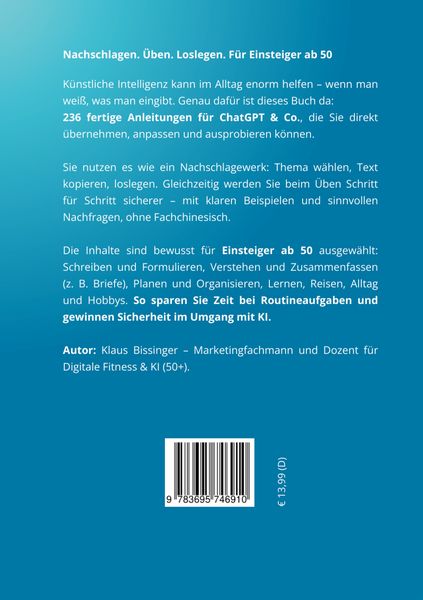 Produktbild: KI im Alltag - 236 fertige Anleitungen f&uuml;r ChatGPT &Co.!