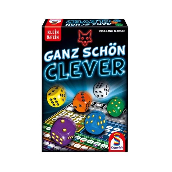 Schmidt 49340 - Klein & Fein, Ganz schön clever, Würfelspiel, Familienspiel