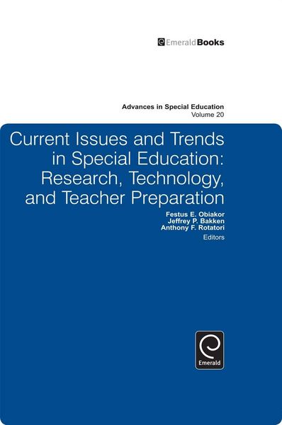 Produktbild: Current Issues and Trends in Special Education