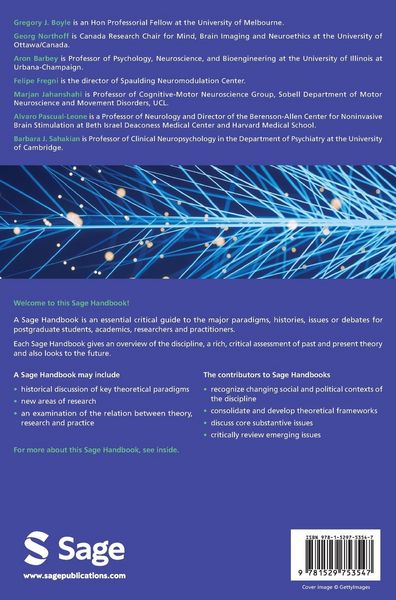 Produktbild: The Sage Handbook of Cognitive and Systems Neuroscience