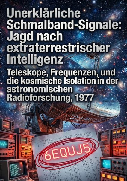 Produktbild: Unerkl&auml;rliche Schmalband-Signale: Jagd nach extraterrestrischer Intelligenz