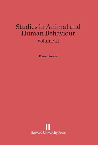 Produktbild: Studies in Animal and Human Behaviour, Volume II