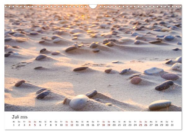 Produktbild: D&uuml;nen und Meer Nordseemomente (Wandkalender 2026 DIN A3 quer), CALVENDO Monatskalender