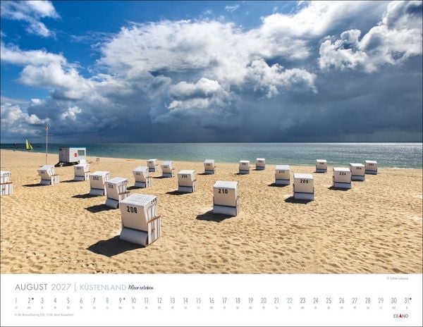 Produktbild: K&uuml;stenland Kalender 2027 - Meer erleben